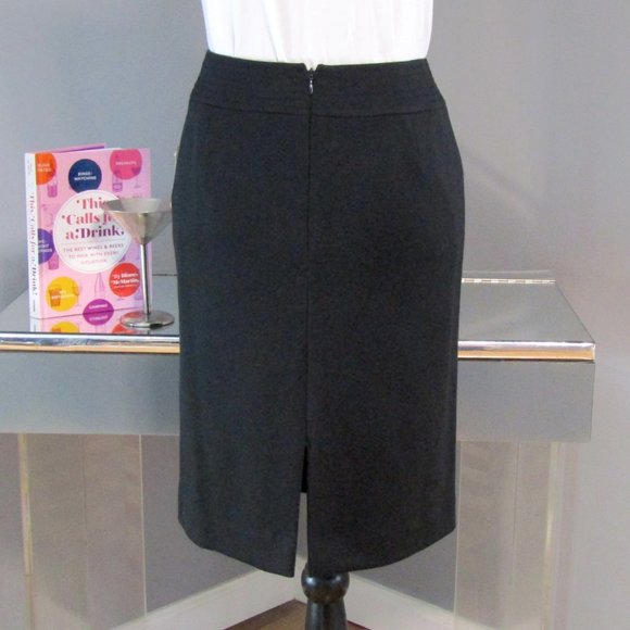NWT Tahari ASL Black Skirt Size 6P Petite - Picture 2 of 5